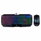 TEC/MOUSE HP GK110 GAMING RGB US BLACK