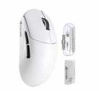 Mouse Gamer Sem Fio ATTACK SHARK X8 PRO PAW3395PRO Trimodo USB-C BT 2.4Ghz White
