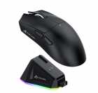 Mouse Gamer Sem Fio ATTACK SHARK X11 PAW3311 Black Trimode Wired+2.4G+Bt