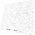 MOUSEPAD ATTACK SHARK CM05 OBSIDIAN GLASS WHITE *G