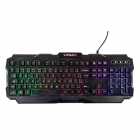 TECLADO SATE AK-837 ENGLISH RGB MULTIMEDIA