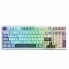 TECLADO AULA F99 95% RGB MEC SW.CRYSTAL EUA F99-COMICS-GRAY WOOD SWITCH V3