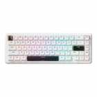 TECLADO ATTACK MAGNETICO X65XXXHE C/CABO USB S/WHI USA 8K SIMPLE WHITE  RGB