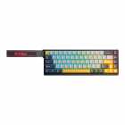 TECLADO AULA WIN68HE MAX RGB MEC. C/CABO DARK GREY LIGHT GREY+YELL OW USA