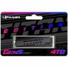 SSD UP Gamer Titan Edition, Gen5, 4TB, M.2 NVMe, Leitura at� 14.000MB/s, Grava��o at� 13.000MB/s, UPTITAN14K-G54TB