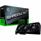 Placa de V�deo MSI GeForce RTX5070 SHADOW 3X OC, 12GB GDDR7, 192Bits, 1x HDMI 3x DisplayPort, 912-V532-242 GDDR7, Preto