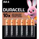 PILHA AA DURACELL ALCALINA PACK-6