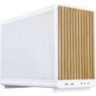GABINETE LIAN LI A3-MATX ITX MADERA/WHITE