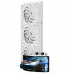 Water Cooler CPU Thermalright Rainbow Vision 360 Turbo ARGB WHITE, Liquid, Branco, 360MM, Intel 115X/1200/1700/1851/2011/2066, AMD AM4/AM5