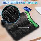 MOUSEPAD 77CMX30CM BLACK ( ATAJO DE TECLADO ESP )