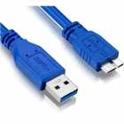 CABO USB P/ HD EXTERNO 3.0 BLUE 1MT