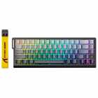 TECLADO ATTACK MAGNETICO X68 PRO HE MEC C/CABO MOONLIT NIGHT