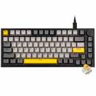 TECLADO GAMER USB AJAZZ AK820 NACODEXX GREY/WHI/YE GREY/WHITE/YELL MONN YE SWITCH