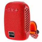CAIXA DE SOM G-TIDE SV01 BLUETOOTH/AUX/USB RED
