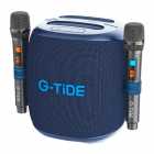 CAIXA DE SOM G-TIDE THUNDERBASS BT/USB BLUE