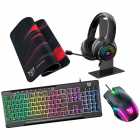 TEC/MOUSE/MOUSEPAD/FONE/SUPOR ONIKUMA TZ5008 RGB 5EN1 RGB BLACK