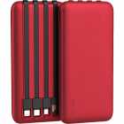 CARREGADOR PORT. G-TIDE P1 10000MAH 3.7V RED