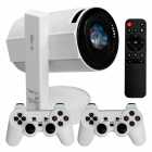 PROJETOR G-TIDE PJ10 C/ GAMES 2.4G/5G WIFI WHITE