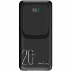 CARREGADOR PORT. FTX PB-20LCD-BK 20000MAH BLACK *G 22.5W