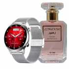 RELOGIO SMART WATCH G-TIDE ROMANCE + PERF ZOHOOR SILVER