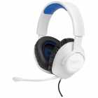 FONE JBL QUANTUM 100P C/ CABO WHITE/BLUE 3.5MM
