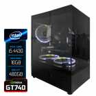 PC Gamer Montado Intel Core i5 4430, GeForce GT740 4GB GDDR5, 16GB RAM DDR3, SSD 2.5