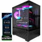 PC Gamer Montado, i5 4430, GTX750TI 4GB GDDR5, 16GB RAM DDR3 (2x8), SSD 480GB 2.5, Placa M�e H81MDR3, Fonte 400W, Air Cooler