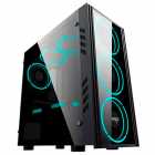 GABINETE AIGO DARKFLASH TECHNOLOGY MINI PRETO