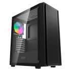 GABINETE AIGO DARKFLASH DK353 ARGB 4FANS BLACK M-ATX
