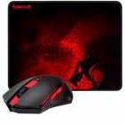 MOUSE +MOUSEPAD REDRAGON M601WL-BA 2400DPI LARGE