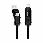 CABO G-TIDE VIDA COLORIDA 4EN1 PC155-3 1.5M BLACK