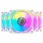 COOLER FAN AIGO DARKFLASH INF24T 5IN1 ARGB WHITE