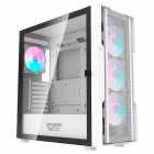 GABINETE AIGO DARKFLASH DK431 MESH 4FANS ARGB WHIT