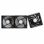 COOLER FAN AIGO DARKFLASH G16 3X1 BLACK