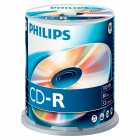 TUBO CD PHILIPS VIRGEM - 100 UNIDADES