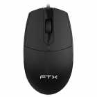 MOUSE FTX M39 USB/1200DPI/PRETO 128854