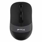 MOUSE FTX MW73 WIRELESS/2400DPI/PRETO-GRAY 128939