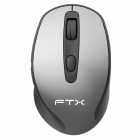 MOUSE FTX MWB40 WIRELESS/1600DPI/GRAY-PRETO 128946