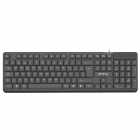TECLADO FTX K87 ESPANHOL USB PRETO 128670