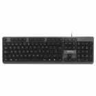 TECLADO FTX K87 ESPANHOL USB PRETO/GRAY 128694