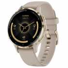 RELOGIO GARMIN VENU 3S 010-02785-02 BEIGE/GOLD