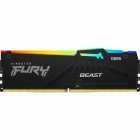 MEM DDR5 16GB 5200 KINGSTON FURY BEAST BLK RGB XMP KF552C40BBA/16 INTEL