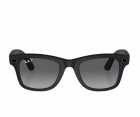 OCULOS DE SOL RAY BAN META RW4008 WAYFARER BLACK CLEAR REGULAR