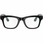 OCULOS DE SOL RAY BAN META RW4006 WAYFARER F SHINY BLACK CLEAR REGULAR