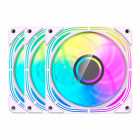 COOLER FAN AIGO DARKFLASH INF24T 3IN1 ARGB WHITE