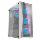 GABINETE AIGO DARKFLASH DK352 ARGB 4FAN WHITE
