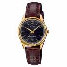 RELOGIO CASIO LTP-V005GL-1B2UDF BLACK GOLD