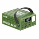 CARREGADOR PORT. KONFULON A45Q 100000MAH GREEN PD20W 22.5W POWER BANK
