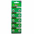 PILHA AG11/LR721H/362A TIANQIU ALKALINA - PACK 10