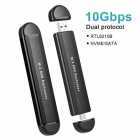 GAVETA P/ SSD M.2 NVME STAR ENCLOSURE USB/USB-C DUAL